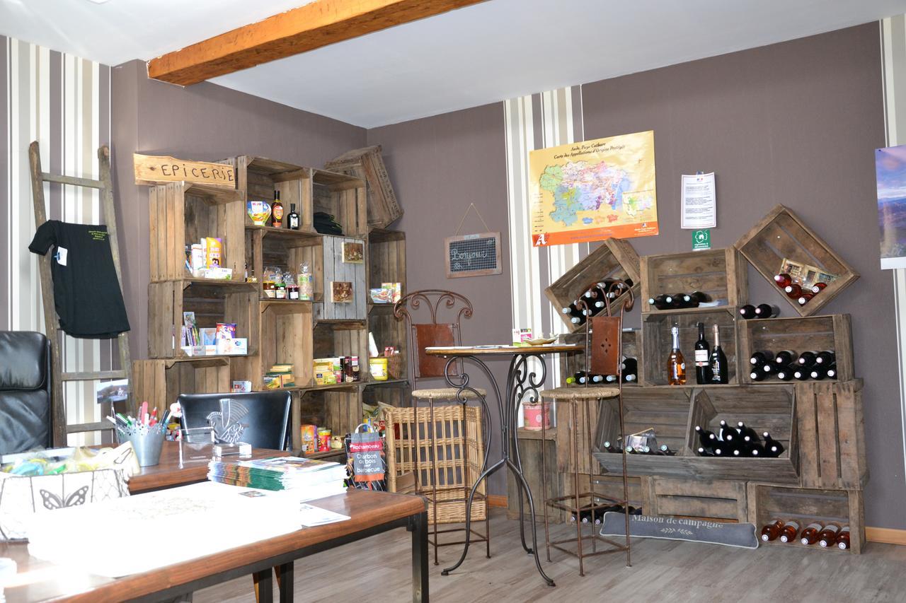 Camping La Mare Aux Fees 호텔 Roquefeuil 외부 사진